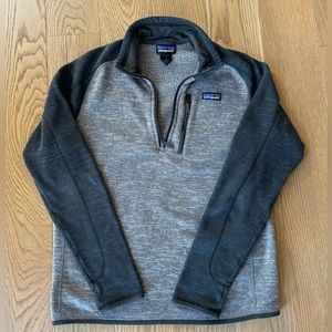Patagonia Men’s 1/4 zip fleece pullover sweater M size